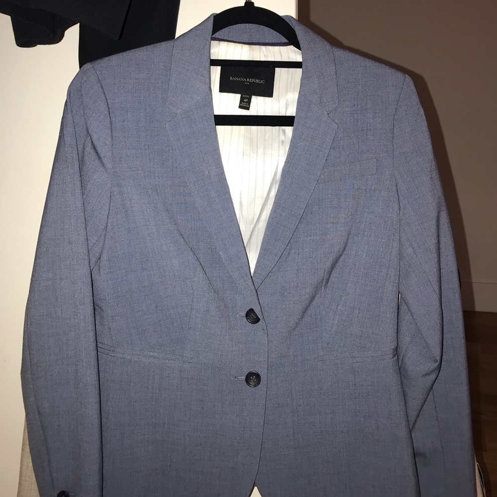 Blue blazer perfect condition banana republic